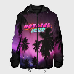 Мужская куртка 3D Hotline Miami
