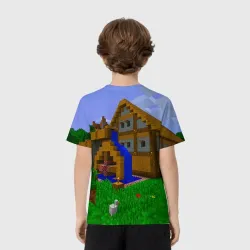 Детская футболка 3D Minecraft - фото 6
