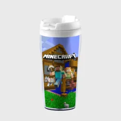 Термокружка-непроливайка Minecraft