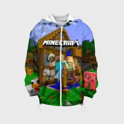 Детская куртка 3D Minecraft
