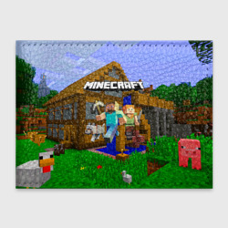 Обложка для студенческого билета Minecraft