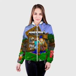 Женская куртка 3D Minecraft - фото 2