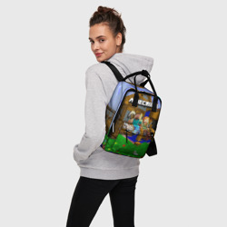 Женский рюкзак 3D Minecraft - фото 2