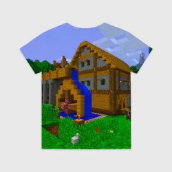Детская футболка 3D Minecraft - фото 2