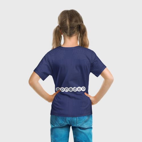 Детская футболка 3D PSG home 20-21, цвет 3D печать - фото 6