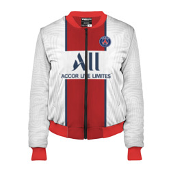 Женский бомбер 3D PSG away 20-21