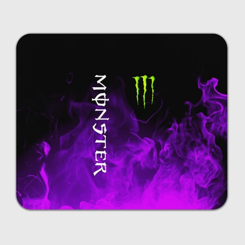 Прямоугольный коврик для мышки Monster energy