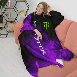 Плед с рукавами Monster energy - фото 2