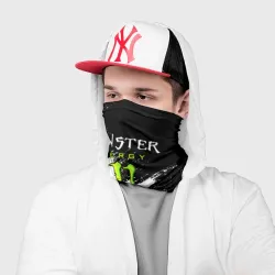 Бандана-труба 3D Monster energy - фото 3