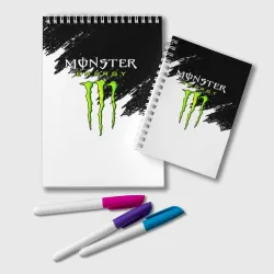 Блокнот Monster energy