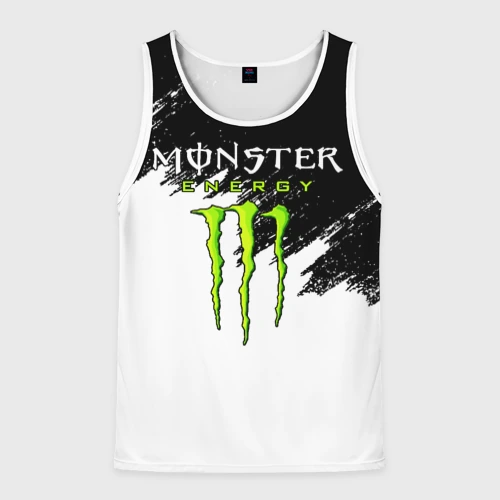 Мужская майка 3D Monster energy