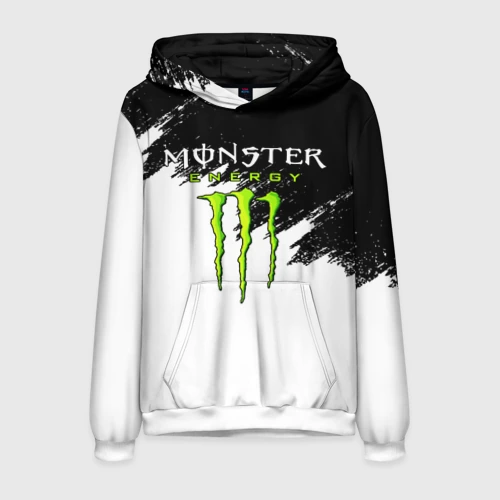 Мужская толстовка 3D Monster energy