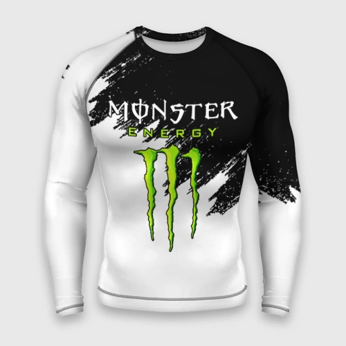 Мужской рашгард 3D Monster energy