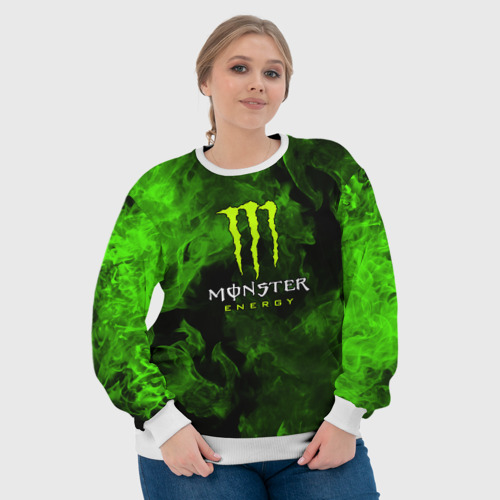 Женский свитшот 3D Monster energy - фото 6