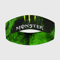 Повязка на голову 3D Monster energy