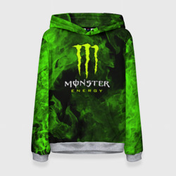 Женская толстовка 3D Monster energy