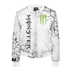 Женский бомбер 3D Monster energy