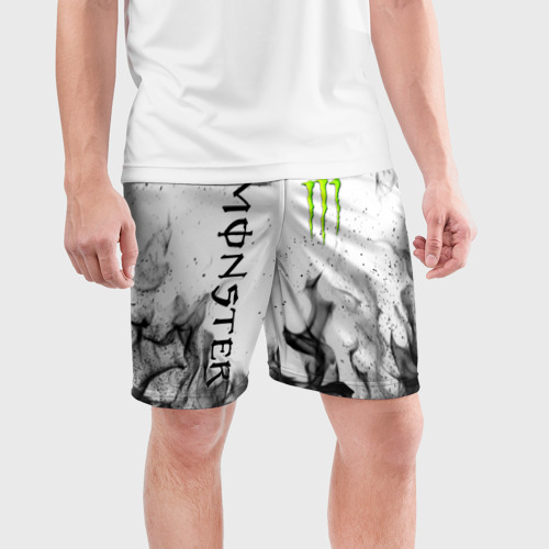 Мужские шорты спортивные Monster energy, цвет 3D печать - фото 3