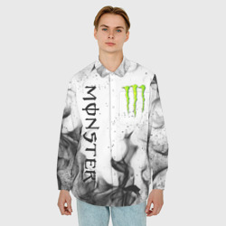 Мужская рубашка oversize 3D Monster energy - фото 2