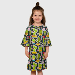 Детское платье 3D Кактусы - фото 2