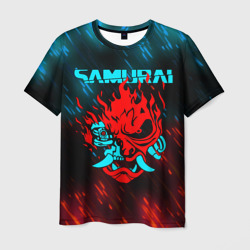 Cyberpunk 2077 Самураи – Мужская футболка 3D с принтом купить со скидкой в -26%