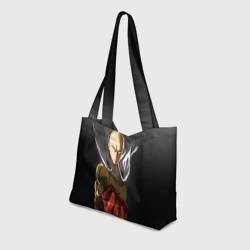 Пляжная сумка 3D Ярость Сайтамы - фото 2