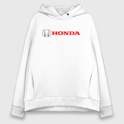 Женское худи Oversize хлопок HONDA