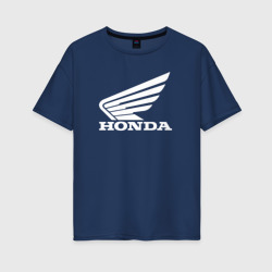 Женская футболка хлопок Oversize Honda