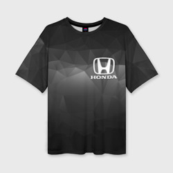 Женская футболка oversize 3D Honda