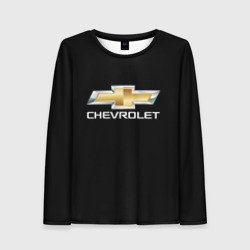 Женский лонгслив 3D Chevrolet