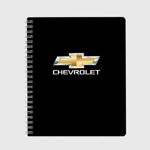 Тетрадь Chevrolet, цвет клетка