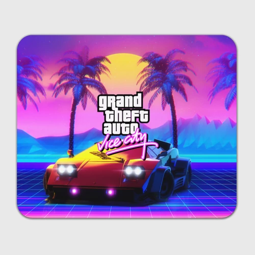 Прямоугольный коврик для мышки GTA 2020