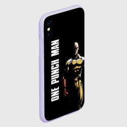 Чехол для iPhone XS Max матовый One Punch Man - фото 2