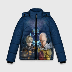 Зимняя куртка для мальчиков 3D Сайтама и соперники