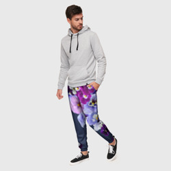 Мужские брюки 3D Анютки - фото 2