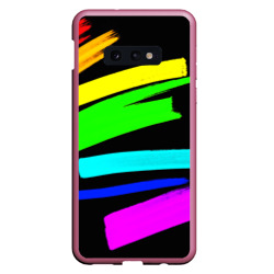 Чехол для Samsung S10E Неоновые краски