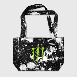 Пляжная сумка 3D Monster energy