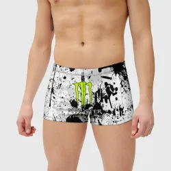 Мужские купальные плавки 3D Monster energy - фото 2