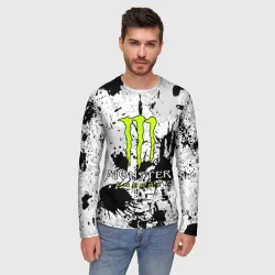 Мужской лонгслив 3D Monster energy - фото 2