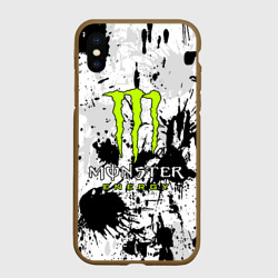 Чехол для iPhone XS Max матовый Monster energy