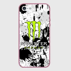 Чехол для iPhone 5/5S матовый Monster energy