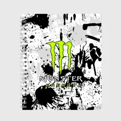 Тетрадь Monster energy