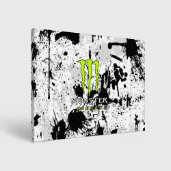 Холст прямоугольный Monster energy