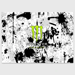 Поздравительная открытка Monster energy