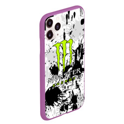 Чехол для iPhone 11 Pro Max матовый Monster energy - фото 2