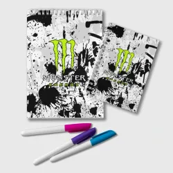 Блокнот Monster energy