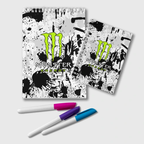 Блокнот Monster energy