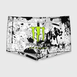 Мужские купальные плавки 3D Monster energy