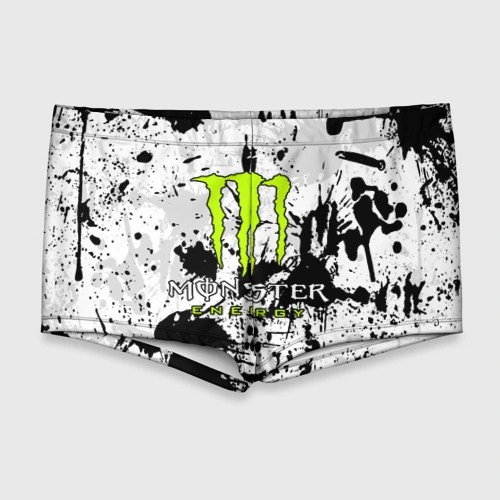 Мужские купальные плавки 3D Monster energy