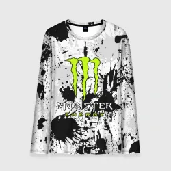 Мужской лонгслив 3D Monster energy